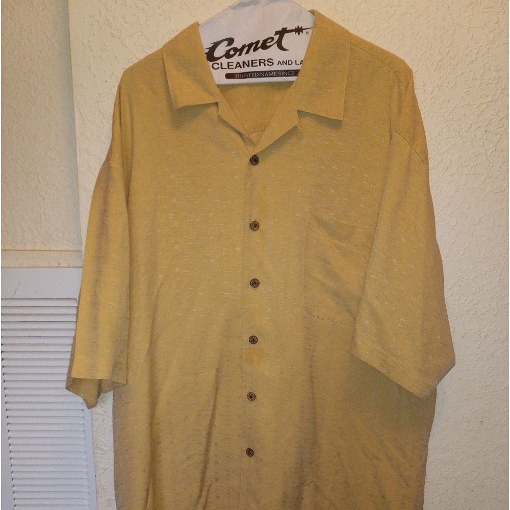 Baracuta Silk Short Sleeve Shirt